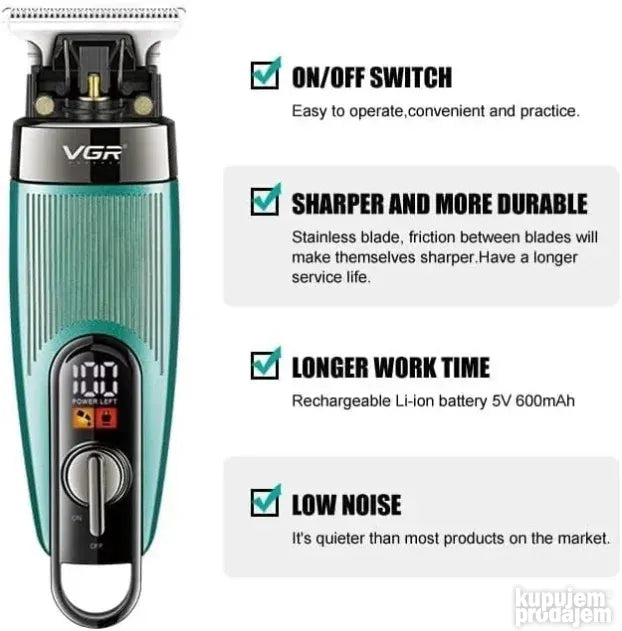 VGR V-975 Profesionalni Trimer Za Kosu