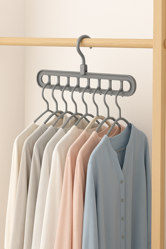 Sklopiva vešalica sa 9 rupa