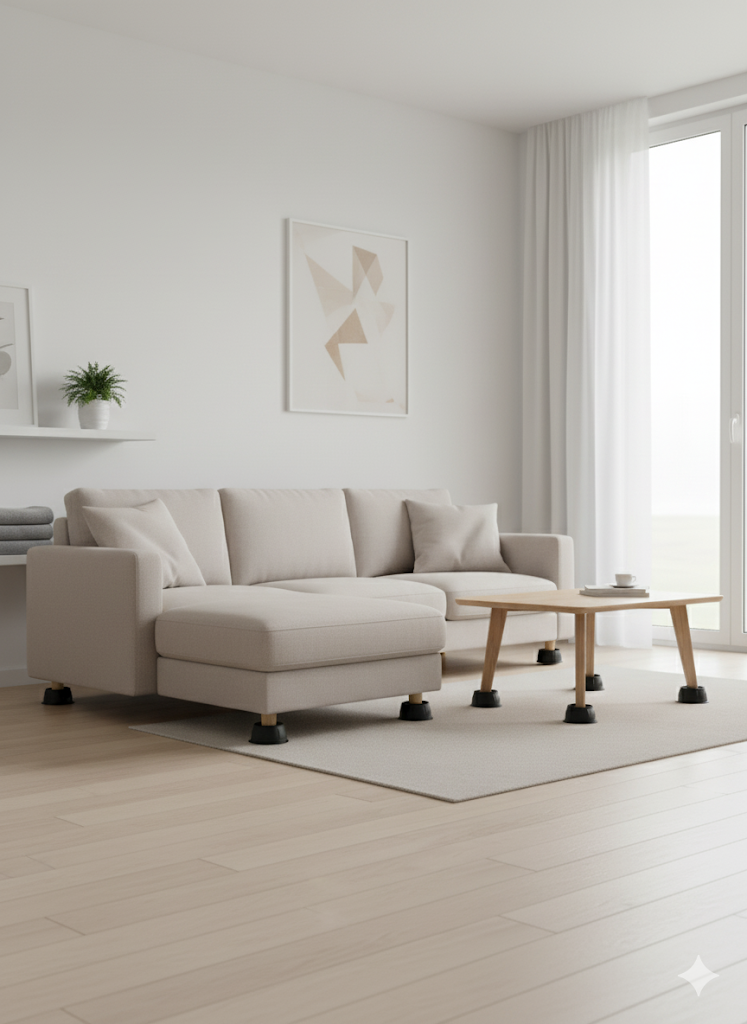 Tiši Dom, Sigurniji Pod: Gumeno-plastični Podmetači Protiv Vibracija i Klizanja