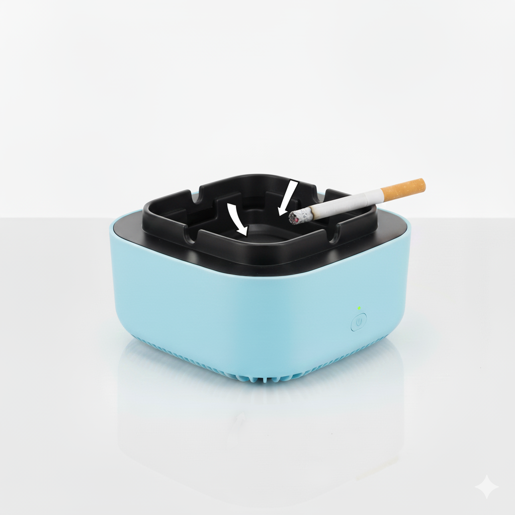 Električna pepeljara sa filterom osveživač